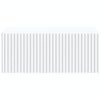 Wall-Mounted Bedside Cabinet White 49 x 34.5 x 20 cm