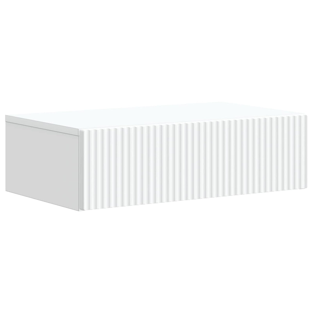 Wall-Mounted Side Table White 59 x 34.5 x 17 cm Engineered Wood