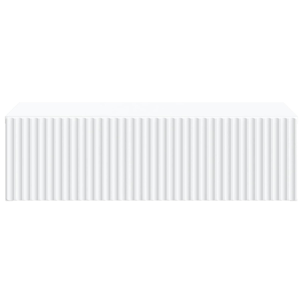Wall-Mounted Side Table White 59 x 34.5 x 17 cm Engineered Wood