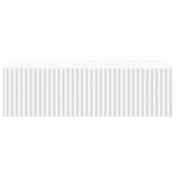 Wall-Mounted Side Table White 59 x 34.5 x 17 cm Engineered Wood