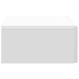 Wall-Mounted Side Table Wall-mounted White 87.5 x 34.5 x 17 cm - Rear View