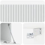 Wall-Mounted TV Cabinet White 59.5 x 41 x 30 cm Engineered Wood