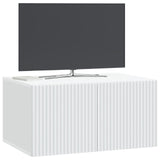 Wall-Mounted TV Cabinet White 59.5 x 41 x 30 cm Engineered Wood