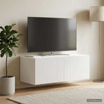 Wall-Mounted TV Cabinet White 78.5 x 41 x 30 cm Engineered Wood