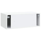 Wall-Mounted TV Cabinet White 78.5 x 41 x 30 cm Engineered Wood