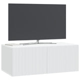 Wall-Mounted TV Cabinet White 78.5 x 41 x 30 cm Engineered Wood