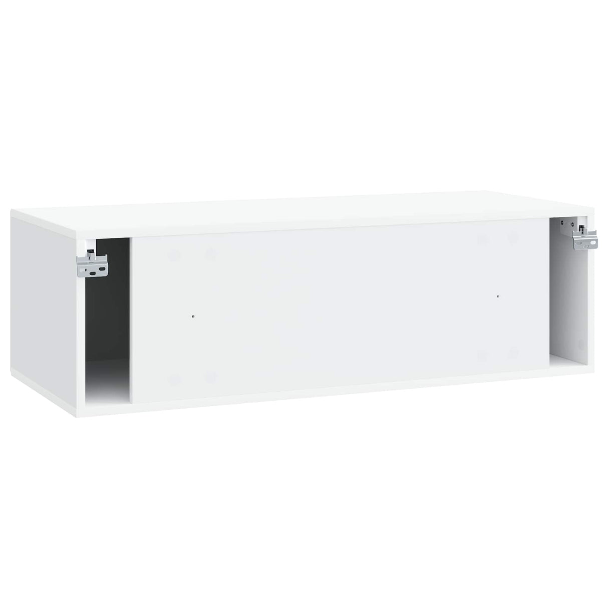 Wall-Mounted TV Cabinet White 98 x 41 x 30 cm Engineered Wood