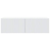 Wall-Mounted TV Cabinet White 98 x 41 x 30 cm Engineered Wood