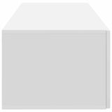 Wall-Mounted TV Cabinet White 98 x 41 x 30 cm Engineered Wood