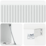 Wall-Mounted TV Cabinet White 59.5 x 31 x 30 cm Engineered Wood