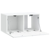 Wall-Mounted TV Cabinet White 59.5 x 31 x 30 cm Engineered Wood