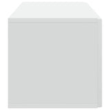 Wall-Mounted TV Cabinet White 59.5 x 31 x 30 cm Engineered Wood