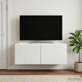Wall-Mounted TV Cabinet White 78.5 x 31 x 30 cm Engineered Wood