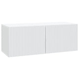 Wall-Mounted TV Cabinet White 78.5 x 31 x 30 cm Engineered Wood