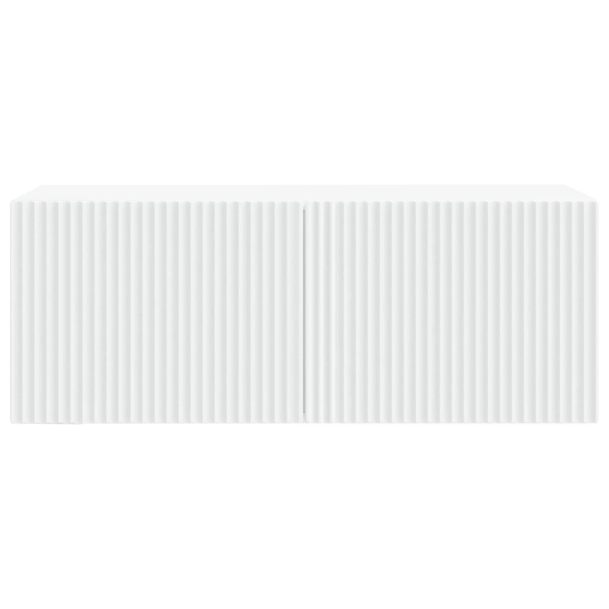 Wall-Mounted TV Cabinet White 78.5 x 31 x 30 cm Engineered Wood