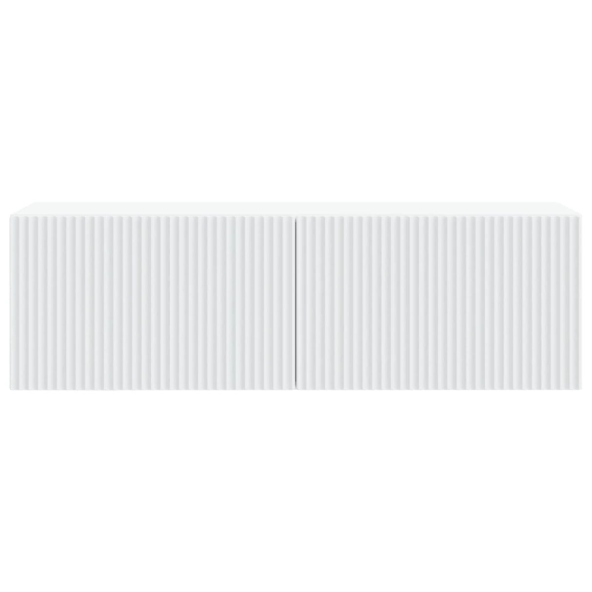 Wall-Mounted TV Cabinet White 98 x 31 x 30 cm Engineered Wood