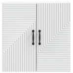 Wall-Mounted Cabinet White 59 x 31 x 60 cm Engineered Wood
