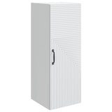 Wall-Mounted Cabinet White 33 x 34.5 x 90 cm Engineered Wood