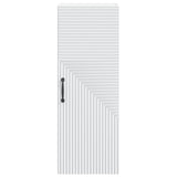 Wall-Mounted Cabinet White 33 x 34.5 x 90 cm Engineered Wood