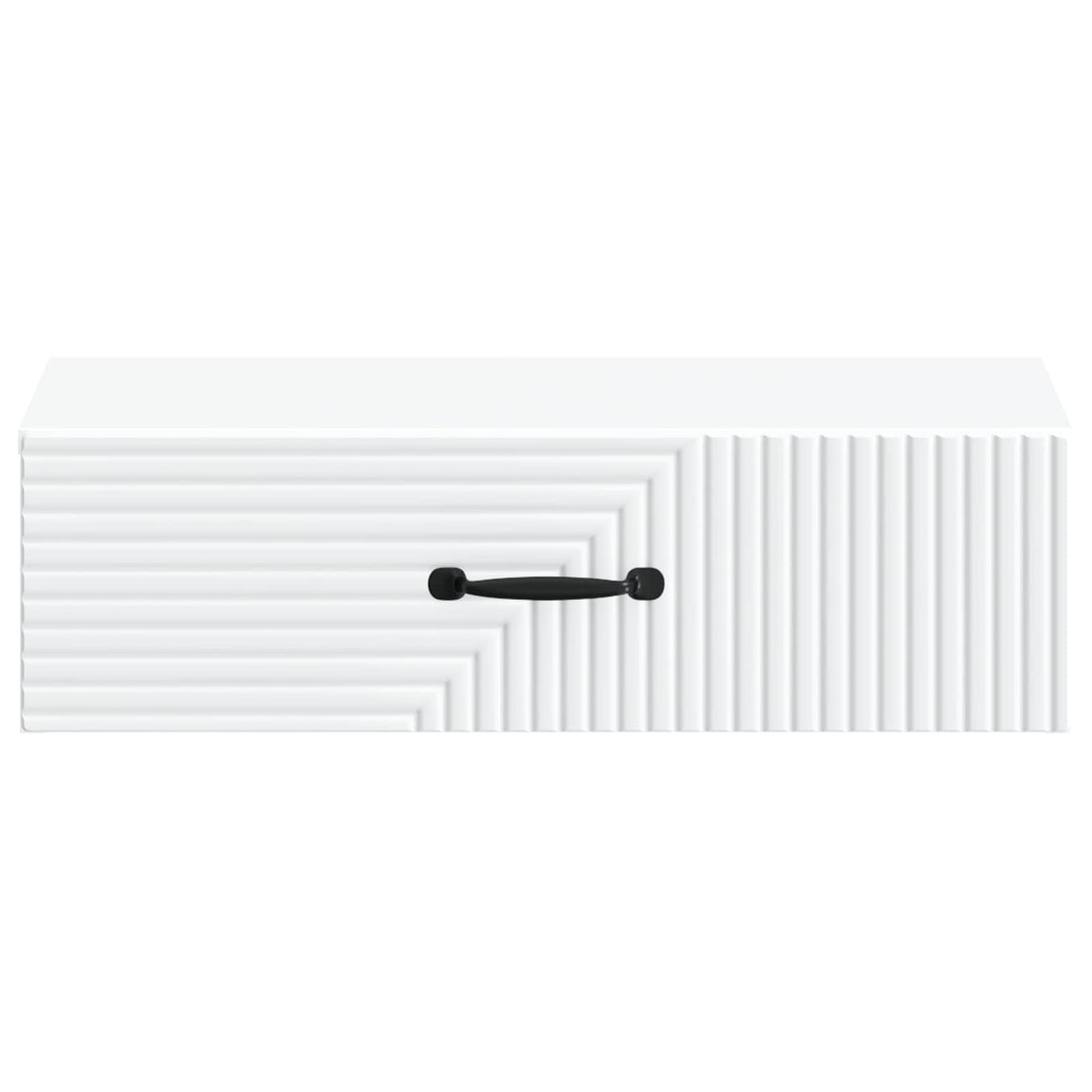 Wall-Mounted Side Table White 59 x 34.5 x 17 cm Engineered Wood