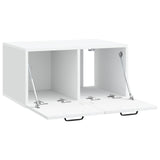 Wall-Mounted TV Cabinet White 59.5 x 41 x 30 cm Engineered Wood