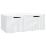 Wall-Mounted TV Cabinet White 78.5 x 41 x 30 cm Engineered Wood