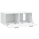 Wall-Mounted TV Cabinet White 78.5 x 41 x 30 cm Engineered Wood