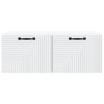 Wall-Mounted TV Cabinet White 78.5 x 41 x 30 cm Engineered Wood