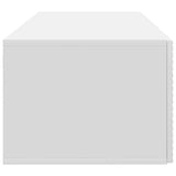 Wall-Mounted TV Cabinet White 78.5 x 41 x 30 cm Engineered Wood - Close-Up Angle