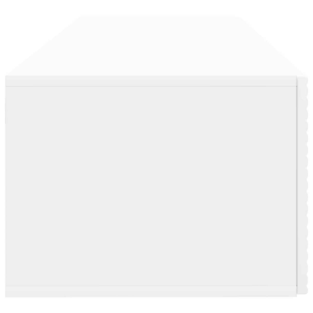 Wall-Mounted TV Cabinet White 98 x 41 x 30 cm Engineered Wood