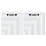 Wall-Mounted TV Cabinet White 59.5 x 31 x 30 cm Engineered Wood