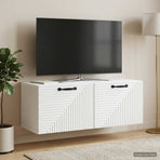 Wall-Mounted TV Cabinet White 78.5 x 31 x 30 cm Engineered Wood