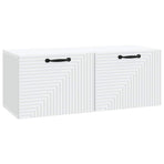 Wall-Mounted TV Cabinet White 78.5 x 31 x 30 cm Engineered Wood