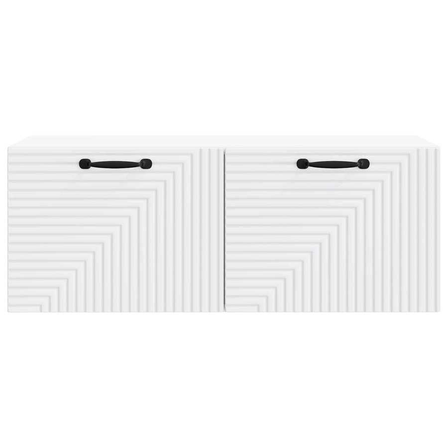 Wall-Mounted TV Cabinet White 78.5 x 31 x 30 cm Engineered Wood