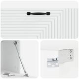 Wall-Mounted TV Cabinet White 98 x 31 x 30 cm Engineered Wood - Extra Image