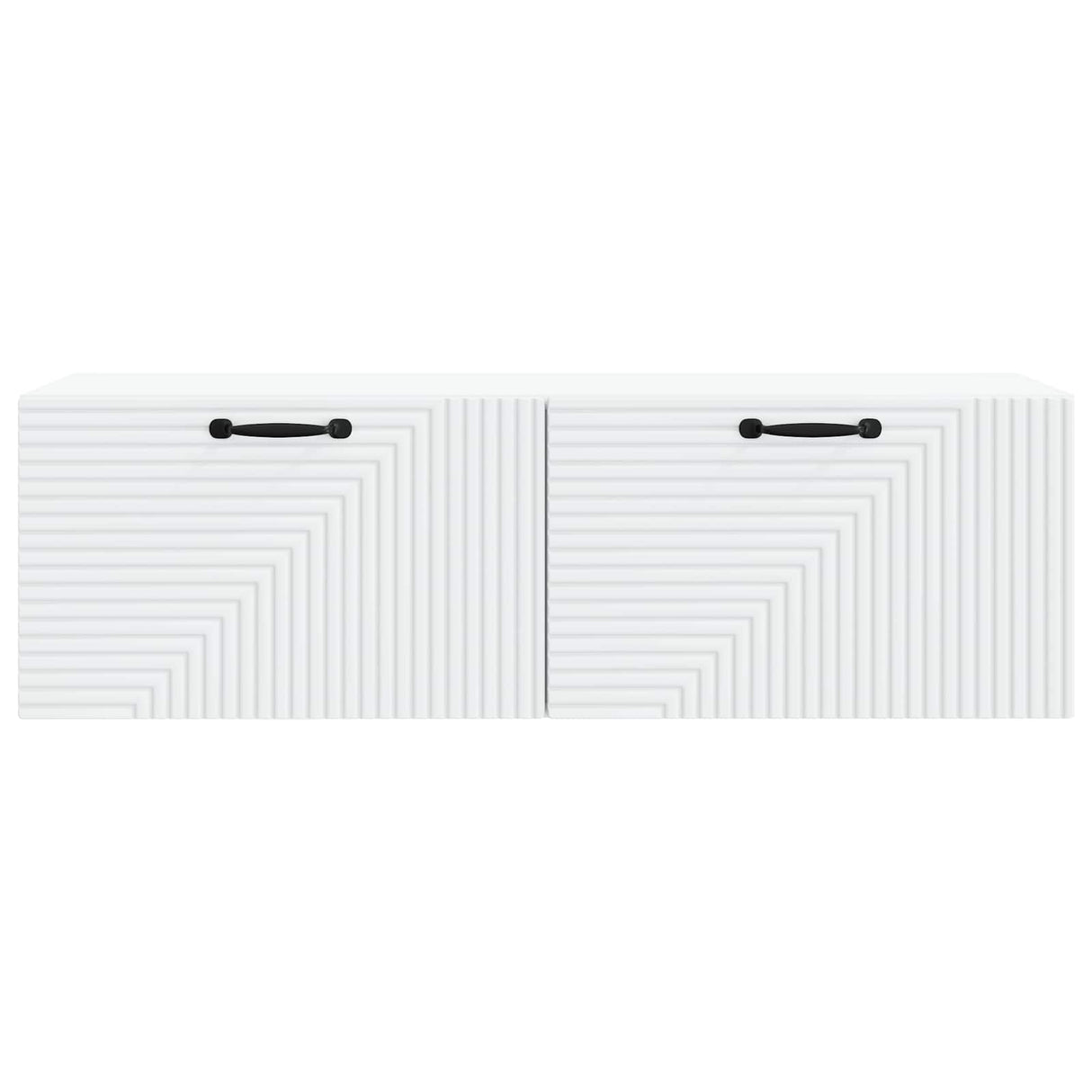 Wall-Mounted TV Cabinet White 98 x 31 x 30 cm Engineered Wood