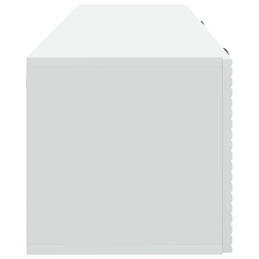 Wall-Mounted TV Cabinet White 98 x 31 x 30 cm Engineered Wood