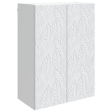 Wall-Mounted Cabinet White 66 x 34.5 x 90 cm Engineered Wood