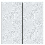 Wall-Mounted Cabinet White 59 x 31 x 60 cm Engineered Wood - Top-Down View