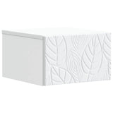 Wall-Mounted Side Table White 34.5 x 33 x 20 cm Engineered Wood