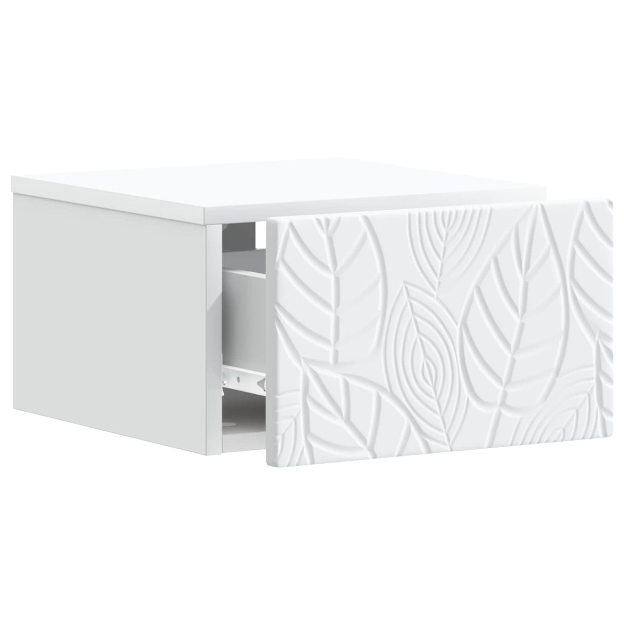 Wall-Mounted Side Table White 34.5 x 33 x 20 cm Engineered Wood