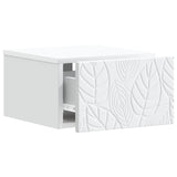 Wall-Mounted Side Table White 34.5 x 33 x 20 cm Engineered Wood