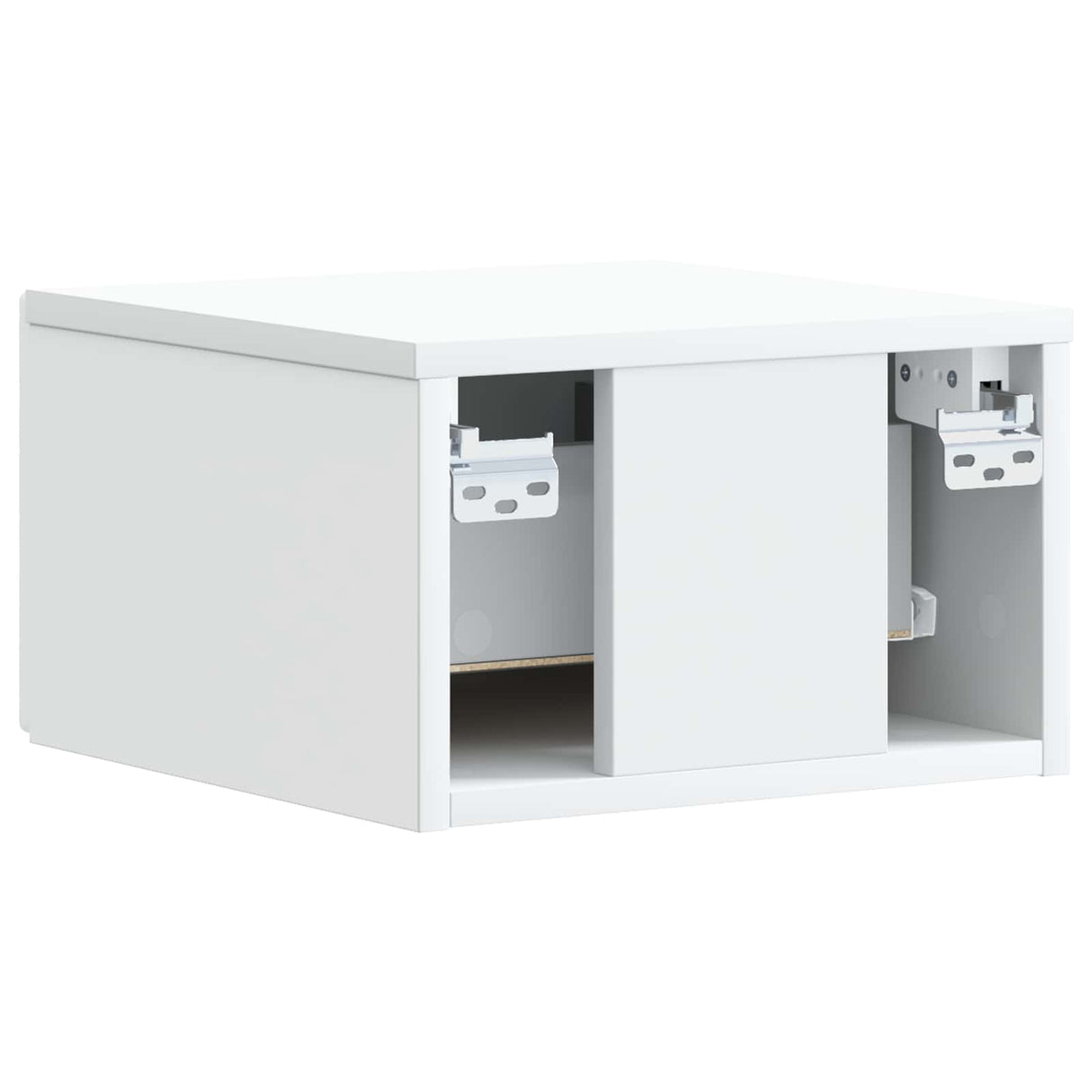 Wall-Mounted Side Table White 34.5 x 33 x 20 cm Engineered Wood