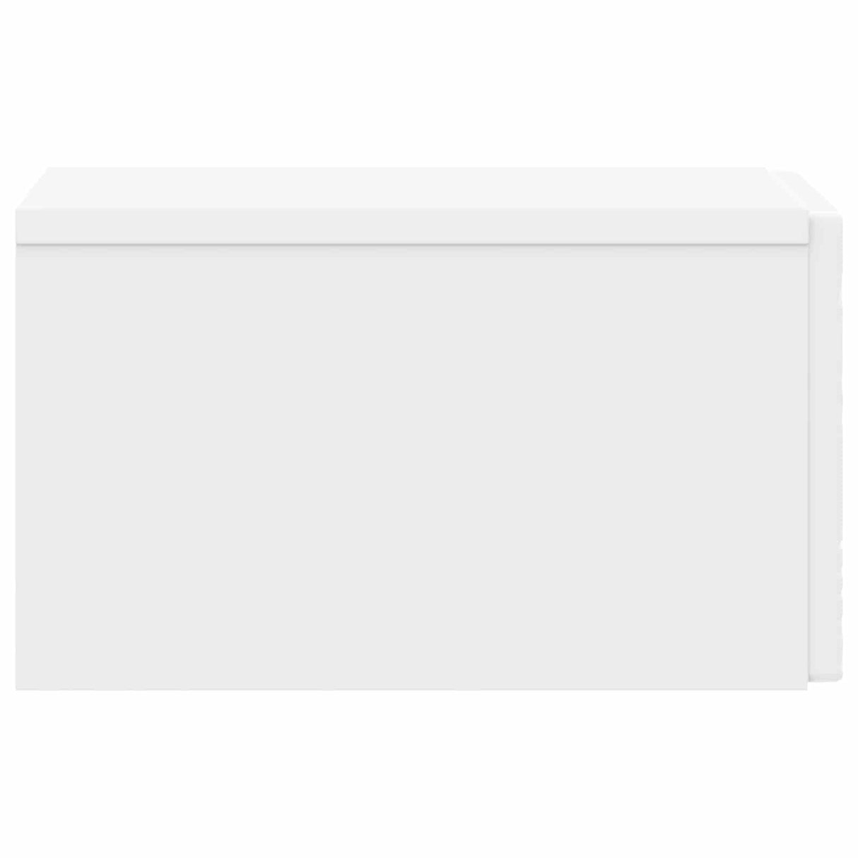 Wall-Mounted Side Table White 34.5 x 33 x 20 cm Engineered Wood