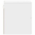Wall-Mounted Bedside Cabinet White 34.5 x 33 x 40 cm