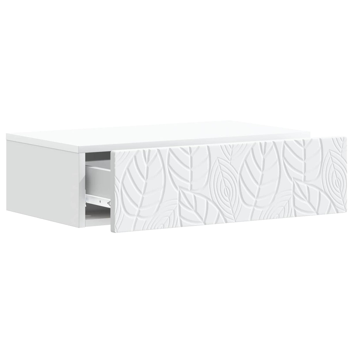 Wall-Mounted Side Table White 59 x 34.5 x 17 cm Engineered Wood