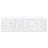 Wall-Mounted Side Table White 59 x 34.5 x 17 cm Engineered Wood