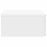 Wall-Mounted Side Table White 59 x 34.5 x 17 cm Engineered Wood