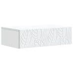 Wall-Mounted Side Table White 87.5 x 34.5 x 17 cm