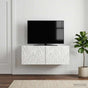 Wall-Mounted TV Cabinet 59.5 x 41 x 30 cm White Engineered Wood